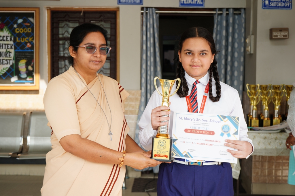 PROFICIENCY AND BEST AWARDS 2025 26 (VI TO VIII)