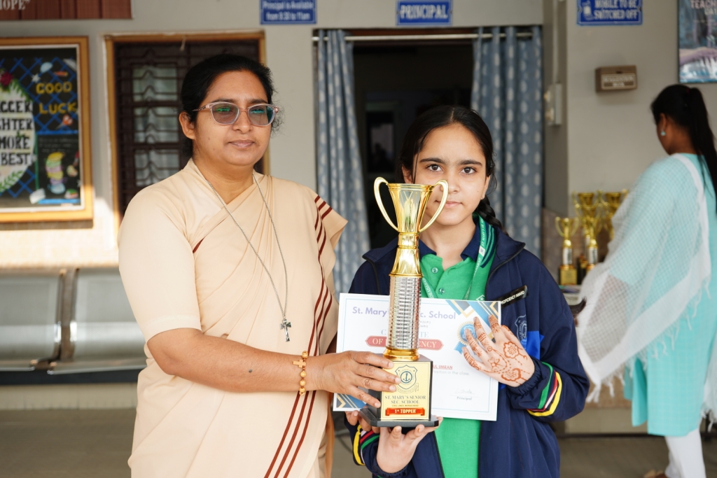 PROFICIENCY AND BEST AWARDS 2025 26 (VI TO VIII)